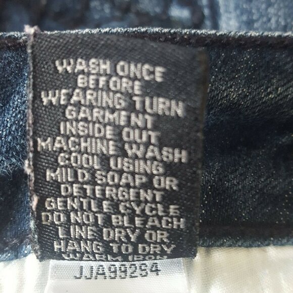 Twentyone Black Women's Jeans cotton blend Super Skinny Dark Wash Size 0 - Picture 11 of 12